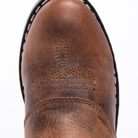 Cody James Boys Western Cowboy Boots - Brown and Black - Picture 6 of 11